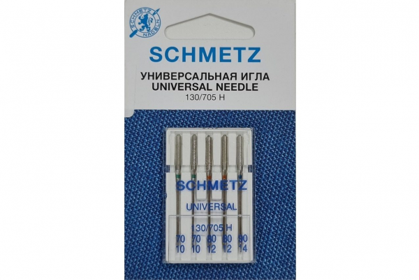 Иглы Schmetz универсальные (70x2, 80x2, 90x1), 5 шт в Когалыме