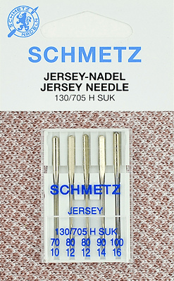 Иглы Schmetz джерси 130/705 H SUK (70x1, 80x2, 90x1, 100x1) 5 шт в Когалыме